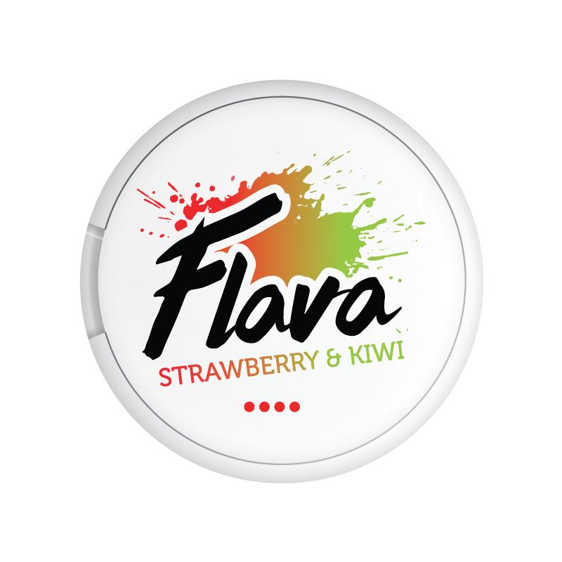 FLAVA- Strawberry & Kiwi (24mg/g – 16.8mg/pouch)