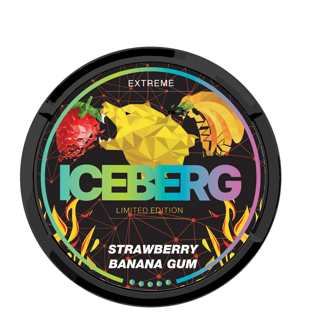Iceberg Strawberry Banana Gum